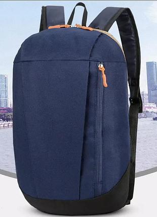 Рюкзак городской, уличный модный рюкзак, синий, размер 40*20*10см, 2 кармана. мужской рюкзак, женский рюкзак