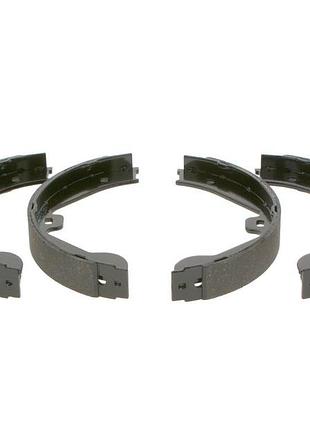 Колодки гальмівні барабанні задн vw touareg (7la, 7l6, 7l7) 3.0 2002.10-2013.01 bo 0986487705