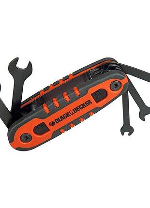 Набір ріжкових гайкових ключів 5 шт black+decker bdht0-71617