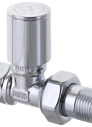 Кран для сушарки для рушників прямий koer kr.532 — 1/2" (продається по 2 шт.) (kr3074) yousf
