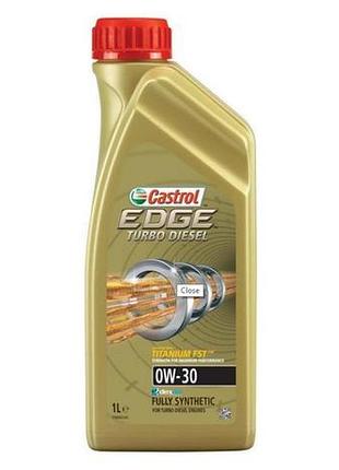 Масло моторное edge turbdiesel 0w-30 1л edge turbo diesel 0w30 12x1l cs 0w30 e td 1l
