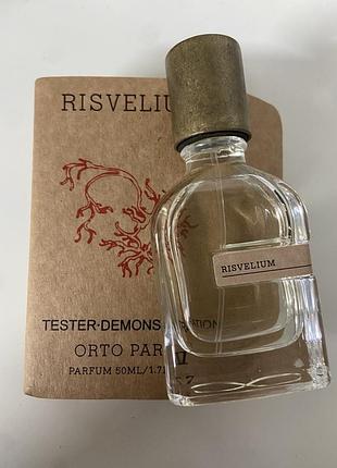Тестер парфум orto parisi risvelium (ліц.) 50мл