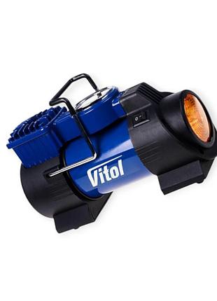 Компресор vitol 10атм/40л/15а/1м шланг/прик./сумка/led ліхтар
