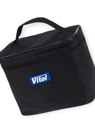 Компрессор vitol 10атм/ 37л/14а/1м шланг/прикур/сумка 3