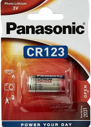 Батарея panasonic cr 123 bli 1 lithium