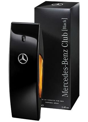 Mercedes-benz club black туалетная вода 50мл