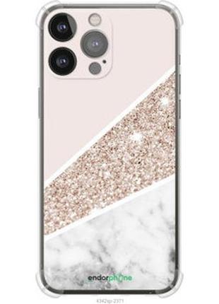 Чехол на iphone 13 pro max пастельный мрамор "4342sp-2371-7673"