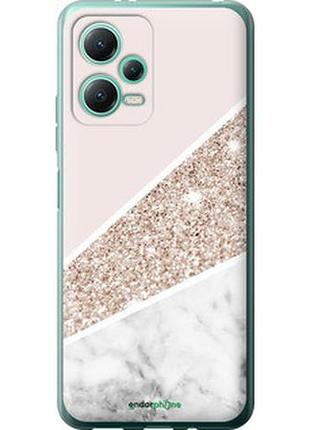 Чохол на xiaomi redmi note 12 5g пастельний мармур "4342u-2934-7673"