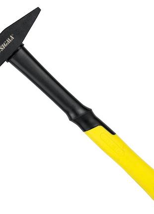 Молоток слесарный 500г с фиберглассовой ручкой для забивания гвоздей и ковки металла dm-11