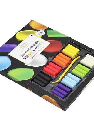 Набор пластилина на восковой основе, 8 цветов