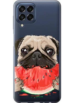 Чохол на samsung galaxy m33 m336b мопс і кавун "4665u-2633-7673"