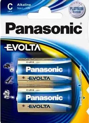 Батарея panasonic evolta c bli 2 alkaline