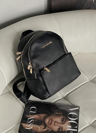 Женский рюкзак michael kors kenly medium adina черный мишель корс