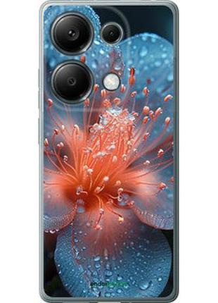 Чехол на xiaomi poco m6 pro роса на цветке "6039u-3452-7673"