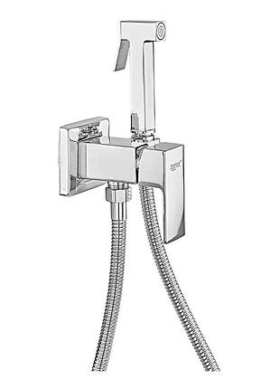 Змішувач для гігієнічного душу zerix leb9-123 (з лійкою) (zx5571)