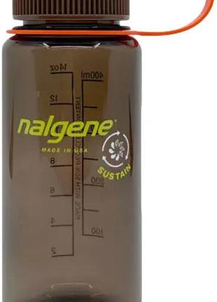 Бутылка nalgene wide mouth sustain water bottle 0.5l woodsman