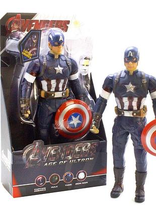 Уценка. фигурка супергероя "капитан америка", в маске - не товарный вид упаковки (3320b/3320c/3)