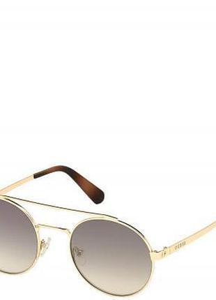 Очки женские солнцезащитные с зеркальными градуированными линзами guess