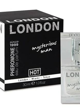 Мужские духи с феромонами hot pheromone london 30мл