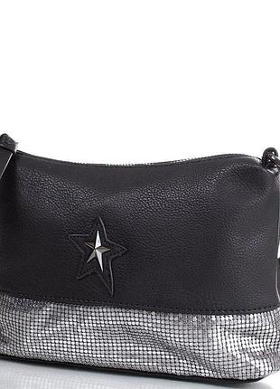 Сумка-клатч жіноча з якісного шкірозамінника mugler