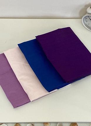 Наволочки ранфорс 100% натуральна бавовна 4 шт. у наборі мікс no46 мікс no38