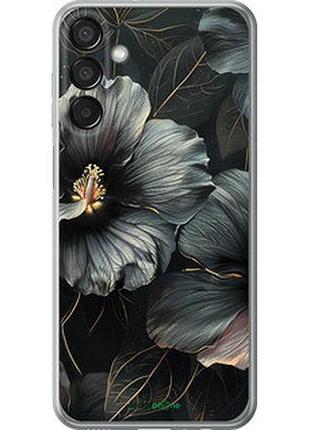 Чохол на samsung galaxy m15 чорні квіти "6031u-3684-7673"