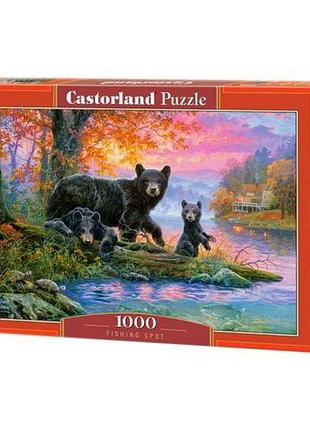 Пазлы "место для рыбалки", 1000 элементов castorland