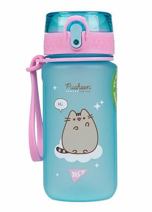 Пляшка для води пластикова "yes" 500мл pusheen софт тач 708180
