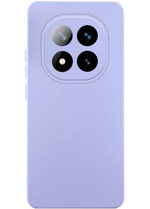 Чохол tpu getman liquid silk full camera для xiaomi redmi note 14 pro 4g бузковий / dasheen