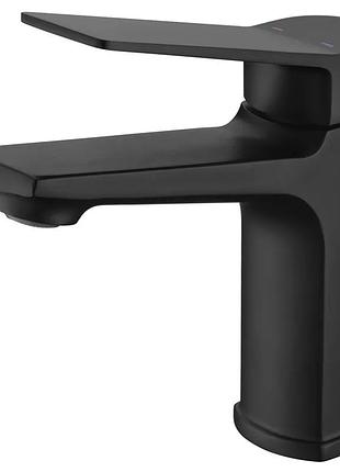 Смеситель для умывальника mixxus wilson 001 black (цвет черный) (mi7127)