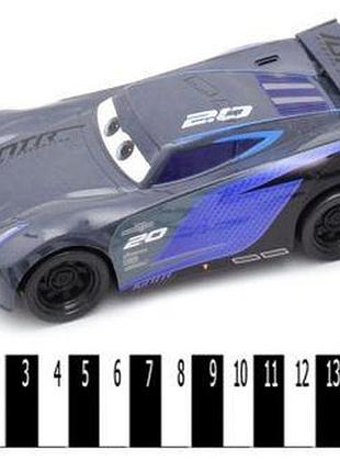 Уценка. машина "jackson storm", "тачки 3", инерционная - обломане антикрыло