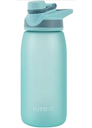 Пляшка для води пластикова "kite" 600мл,блакитна k22-417-01