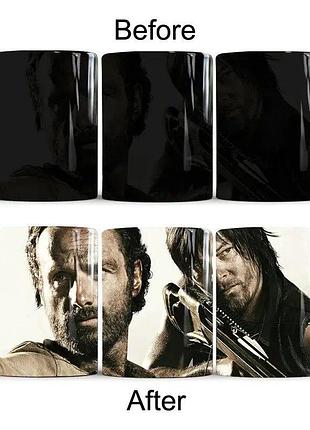 Чашка хамелеон "the walking dead" ходячие мертвецы 2