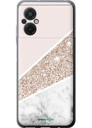 Чехол на xiaomi poco m5 пастельный мрамор "4342u-2767-7673"