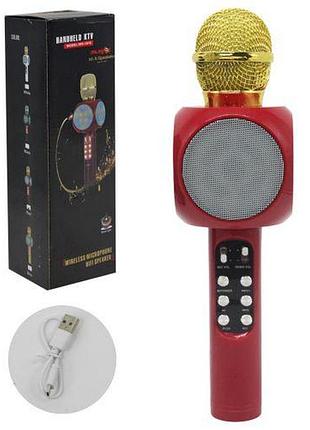 Беспроводной микрофон, красный (c48342)