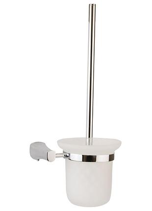 Щітка для унітазу arno corso аксесуар для ванної кімнати із зносостійким покриттям dm-11