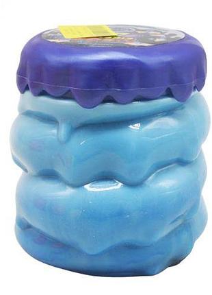 Слайм "mega stretch slime" (голубой) укр
