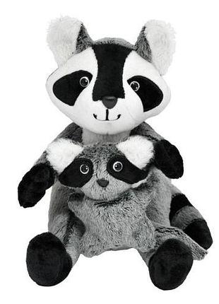 М'яка іграшка "єнот із дитинчам"