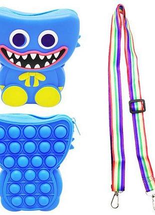 Уценка. сумочка "pop it хаги ваги" (вид 1) - нет замочка (собачки)