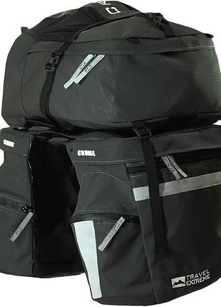 Велобаул travel extreme te cruise 50l black
