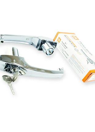 Ручка двері зовнішня камаз із ключем dk