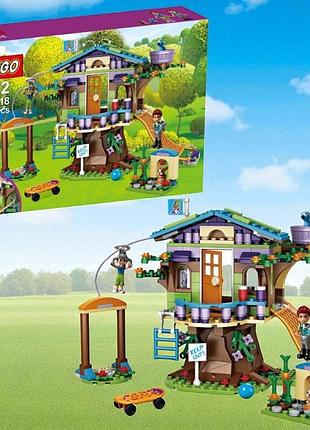 Великий дитячий конструктор будиночок на дереві friends, фігурки лего для дитини, конструктор для дівчаток