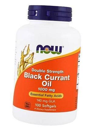 Масло черной смородины, black currant oil 1000, now foods 100гелкапс (71128004)