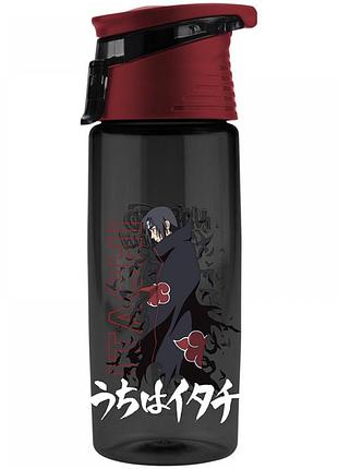 Пляшка для води пластикова "kite" 550мл чорна nr23-401