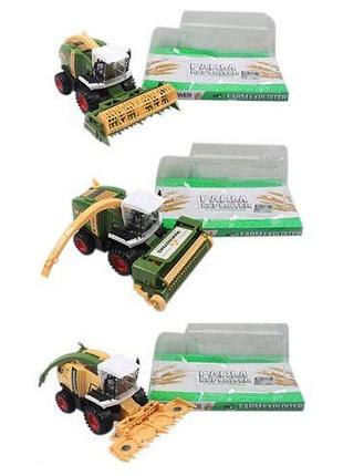 Уценка. машина инерционная "комбайн" - не комплект, блистер погнутый