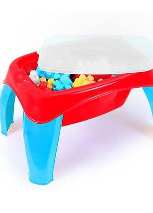 Столик із набором 30 блоків