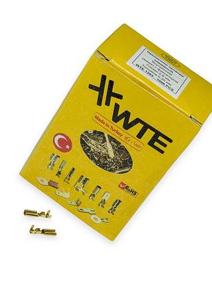 Наконечник провода "мама" 2,8мм (1000шт) wte