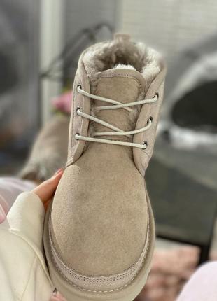 Ugg neumel beige🆕 шикарні жіночі уггі 🆕 купити накладений платіж2 фото