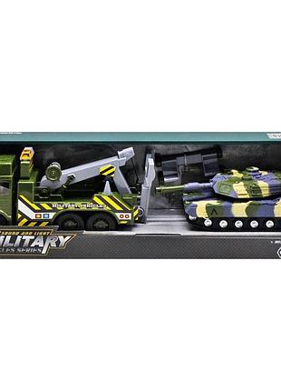 Эвакуатор с танком инерционный, интерактивный (rj3367)