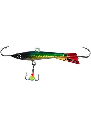Балансир viking fishing yeti ice jig 50mm 12.0g #2 green glam